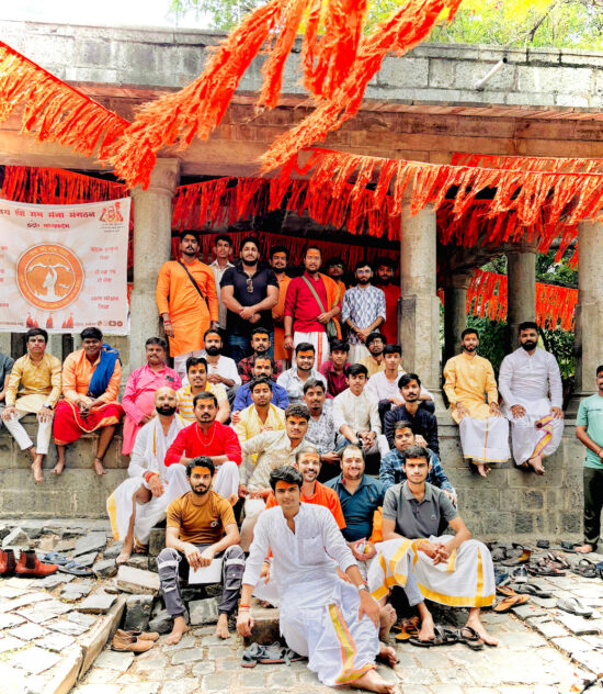 Reviving Heritage: Team Ramdoot Restores at Champeshwar Mahadev Temple.